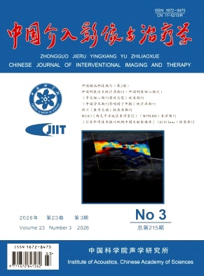 中国介入影像与治疗学封面